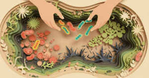 Der Darmgarten besteht aus einem fein aufeinander, in sich abgestimmtes Milieu 