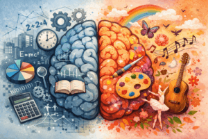 Die Händigkeit kann Orientierung geben