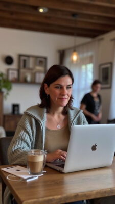 Arbeiten von Überall 