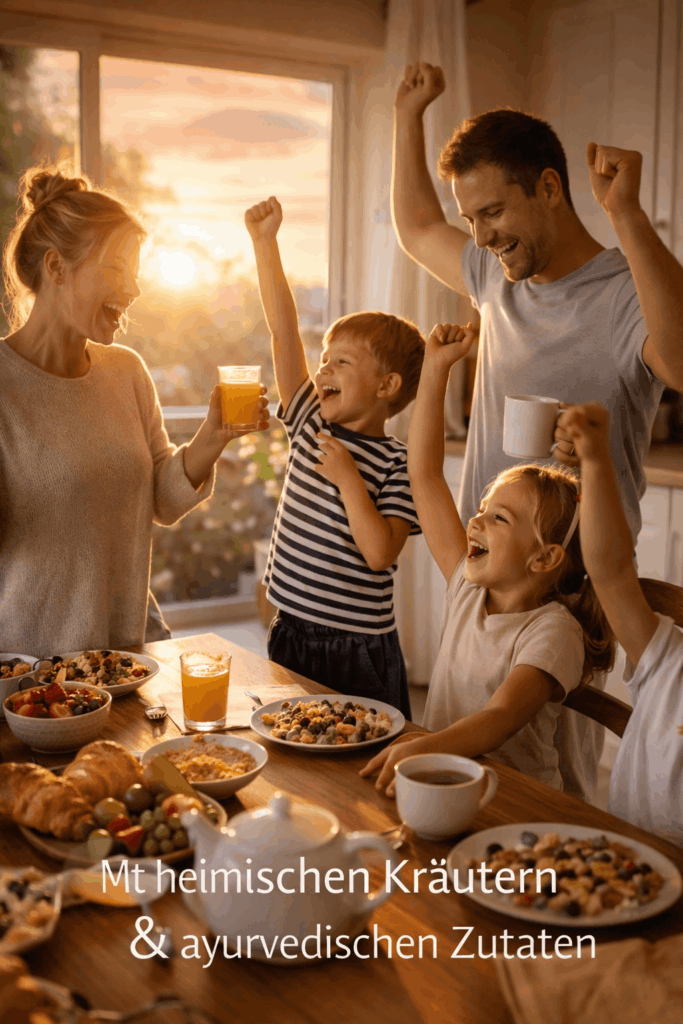 Es ist entscheidend, was wir als erstes am Morgen zu uns nehmen, damit der Start in den Tag für die ganze Familie gut gelingt und echte Energie gibt.