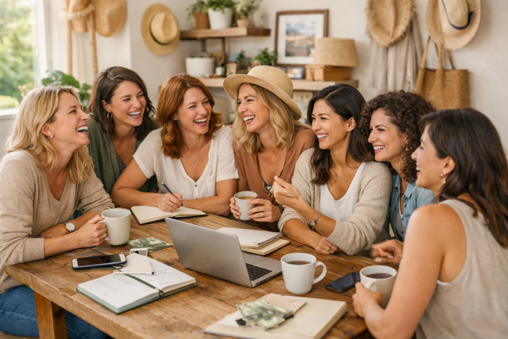 Network Marketing durch Bloggen. Und es ist das ruhigste, authentischste Geschäftsmodell, das ich kenne. Kein Pitchen. Kein „Mach mal schnell 10 Kontakte." Kein schlechtes Gewissen.